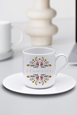 Kahve Fincanı & Ham Bez Çanta & Sunum Kahve Peçetesi & Kristal Mini Abajur Hediye Seti