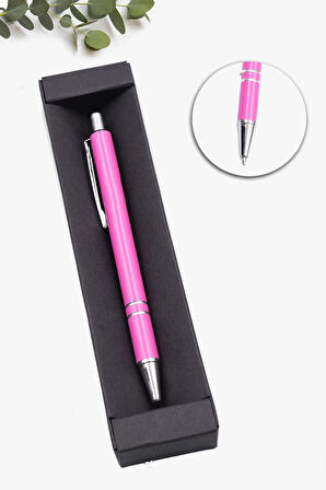 Tasarım Dereceli Termos & Konfeti Defter & Pembe Tükenmez Kalem & Lotus Mum & Çerçeve Hediye Seti