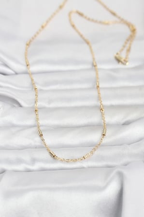CM 14K Renk Bar Zincir Model 60 cm Kadın Kolye