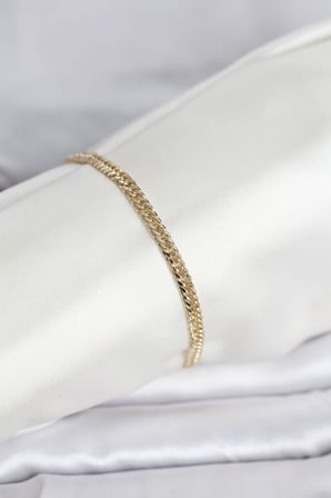 CM 14K Renk Zincir Model Kadın Bileklik