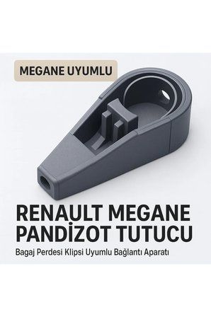 Renault Megane Pandizot Tutucu 2 Adet, Bagaj Perdesi Aparatı