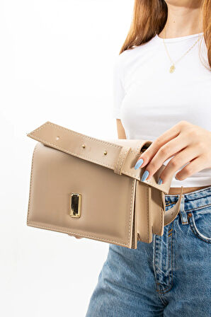 2 Bölmeli Çapraz Askılı Ayarlanabilir Omuz Çantası