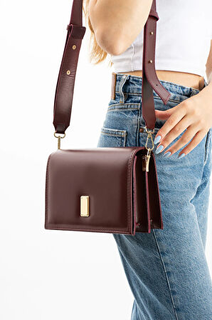 2 Bölmeli Çapraz Askılı Ayarlanabilir Omuz Çantası