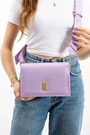 2 Bölmeli Çapraz Askılı Ayarlanabilir Omuz Çantası