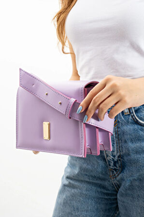 2 Bölmeli Çapraz Askılı Ayarlanabilir Omuz Çantası