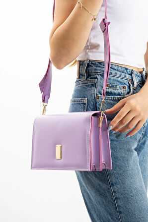 2 Bölmeli Çapraz Askılı Ayarlanabilir Omuz Çantası