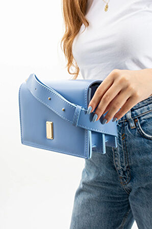 2 Bölmeli Çapraz Askılı Ayarlanabilir Omuz Çantası