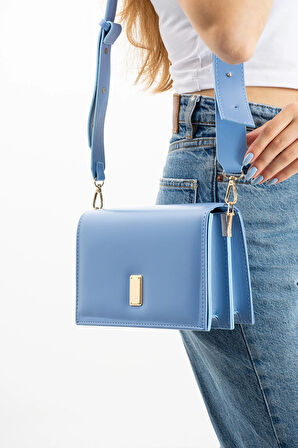 2 Bölmeli Çapraz Askılı Ayarlanabilir Omuz Çantası