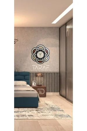 Sarmal Sonsuz Lazer Kesim Dekoratif Duvar Saati M01