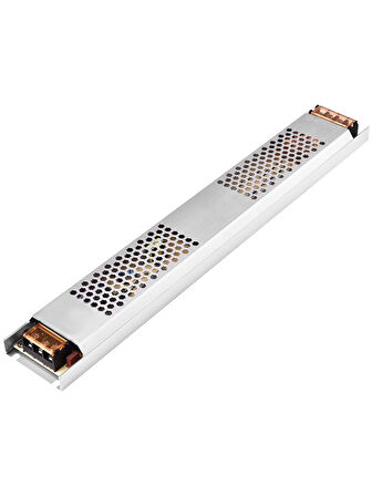 Çok Kaliteli, Alüminyum Gövde 12V, 360W 33A Super Slım Trafo, 360W Led Driver 25 Cm Trafo