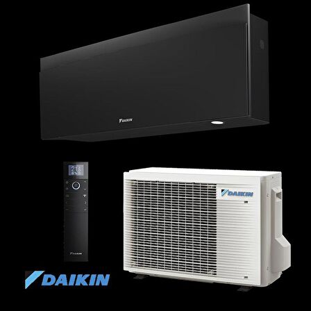 Daikin Emura 3 Siyah 9000 Btu/H İnverter Duvar Tipi Klima (Wi-Fİ) (TR.FTXJ25AB.01)