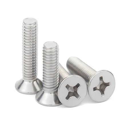 M4X60mm YHB Vida – DIN965 (Yıldız Havşa Başlı Vida) 10 Adet