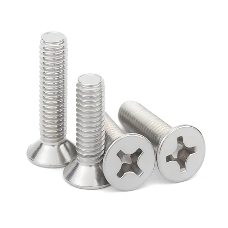 M5X6mm YHB Vida – DIN965 (Yıldız Havşa Başlı Vida) 10 Adet