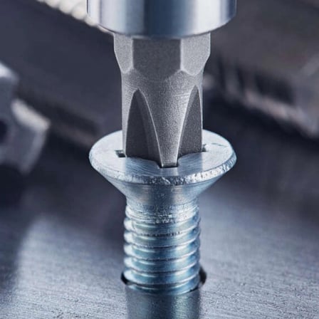 M5X80mm YHB Vida – DIN965 (Yıldız Havşa Başlı Vida) 10 Adet