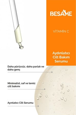 Vitamin C Aydınlatıcı ve Cilt Tonu Eşitleyici Bakım Serumu 30 ml