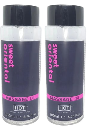 HBPAVM Sweet Oriental Aromalı Masaj Yağı 200ml (2 Adet)