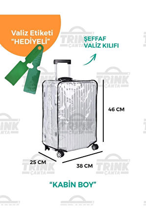 Şeffaf Bavul ve Valiz Kılıfı TRİNK-VLZ1060