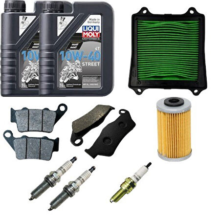 Bajaj Pulsar NS 200 Liqui Moly Motosiklet Bakım Seti