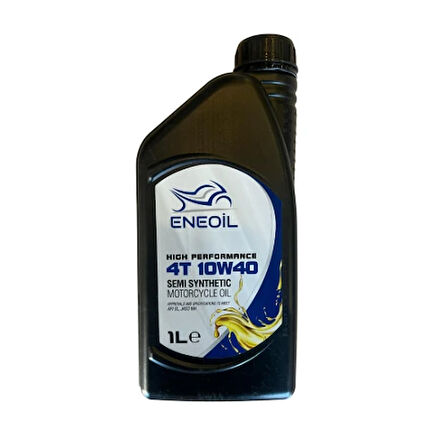 ENEOİL Motosiklet Motor Yağı 4T 10W-40 Yarı Sentetik 1 Litre