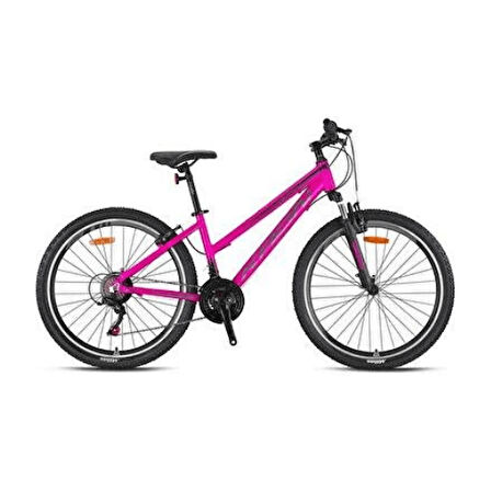 Kron XC 75 26 MTB Lady 15' 21 Vites V Disk Mat Pembe Mat Siyah / Füme