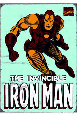 Vintage Tarz UV Baskılı MDF Dekor (20cm x 30cm)