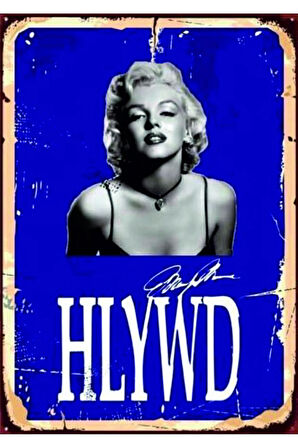 Vintage Tarz UV Baskılı MDF Dekor (20cm x 30cm)