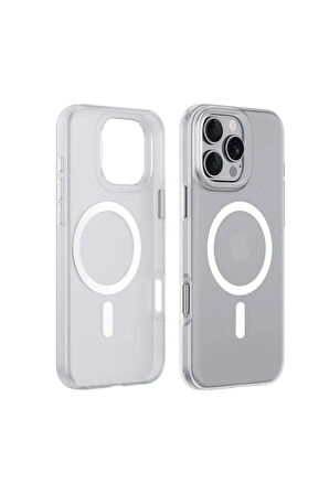 IPHONE 16 PRO MAX MAGSAFE DESTEKLİ LÜKS SİLİKON KILIF