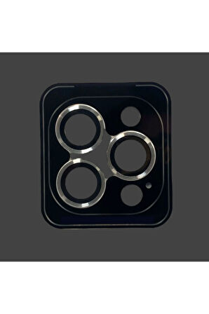 İPHONE 13 PRO/13 PRO MAX UYUMLU KAMERA KORUYUCU LENS MERCEK ÇERÇEVELİ 3'LÜ SET