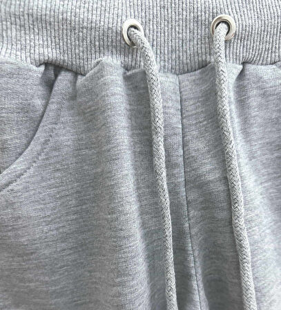 Triliya Pamuklu Unisex Çocuk Kapri Takımı (Cepli & Kordonlu, 3-12 Yaş) TRL-52