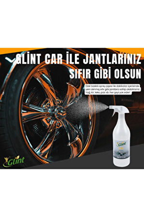 Glint  Car 5 Lt 2x1 Lt %100 Bitkisel Jant Koltuk Parlatıcı Paspas Cam Temizleyici