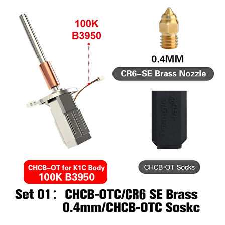 Trianglelab CHCB-OTC K1C/K1 Max QS Hotend