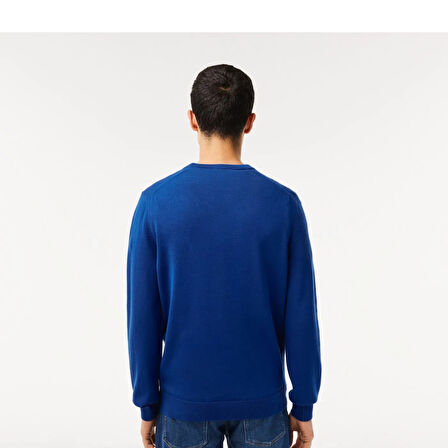 Lacoste Erkek Bisiklet Yaka Regular Fit Kazak