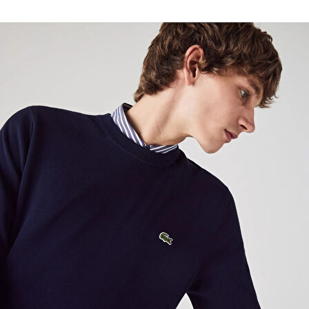 Lacoste Erkek Bisiklet Yaka Regular Fit Kazak