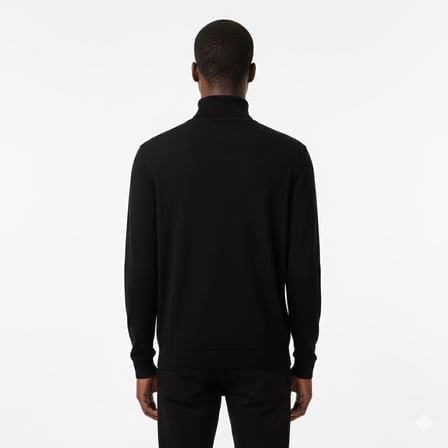 Lacoste Regular Fit Yarım Balıkçı Kazak
