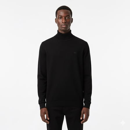 Lacoste Regular Fit Yarım Balıkçı Kazak