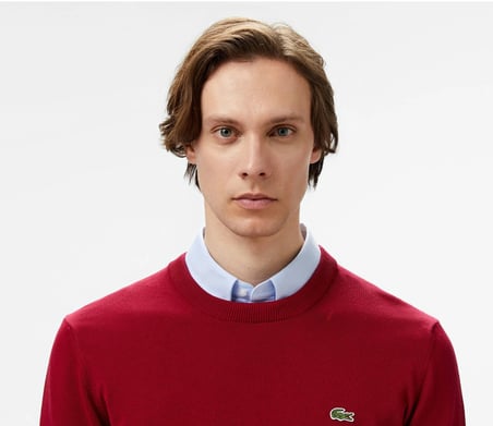 Lacoste Bisiklet Yaka Basic Kazak