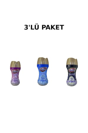 ÇAMAŞIR PARFÜM GRANÜL 3'LÜ PAKET 20*3 60 YIKAMA