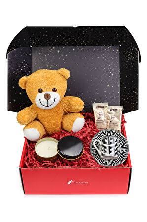 Yılbaşı Gözlüğü & Tombala & Ayıcık & Çikolata & Mum & Kar Küresi & Çam Ağacı & Türk Kahvesi & Kupa