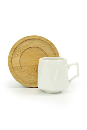 Porselen Fincan & Türk Kahvesi & El Yapımı Buket Çiçek & Lavi Çikolata & Kolonya