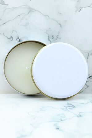 Pembe Çiçekli Kutusunda Fincan & Mum & Fular & Türk Kahvesi & Kurutulmuş Çiçek Buketi