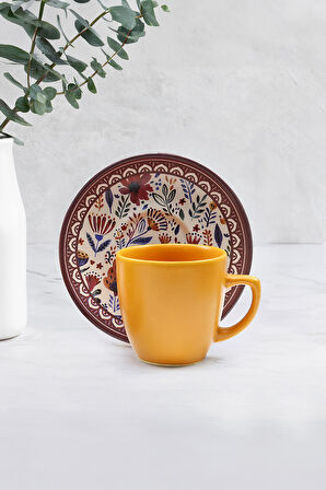 Tükenmez Kalem & Mini Not Defteri & Çubuk Tütsü & Fincan & Kabak Lifli Sabun & Kraft Kutulu Mum