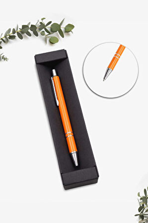 Turuncu Fincan & Sukulent Çiçek & Tükenmez Kalem & Defter & Türk Kahvesi & Çikolata Hediye Seti