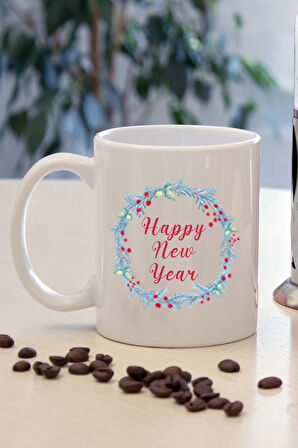 Yılbaşı Mavi Konsept Hediye Kutusu