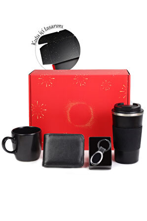 Kupa & Anahtarlık & Cüzdan & Çerçeve Hediye Kutusu