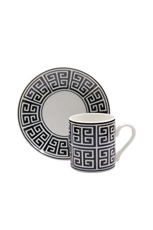 Siyah Defter & Kalem & Parfüm & Kahve Fincanı & Mum Hediye Seti