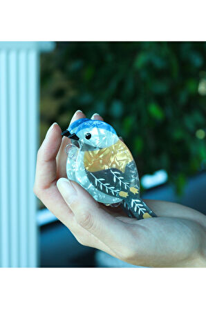 Yumuşak Deri Kartlık Cüzdan & Tasarım Fular & Kuş Kemik Mandal Toka Hediye Seti