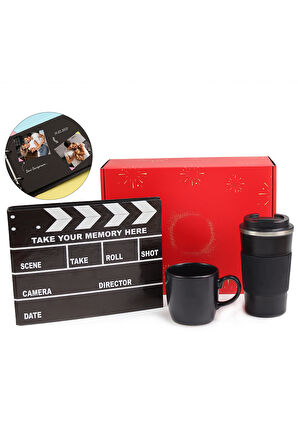 Klaket Albüm & Termos & Kupa Hediye Kutusu
