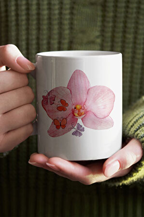 İstiridye Kolye & Kupa & Mum Hediye Sepeti