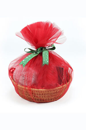 İstiridye Kolye & Kupa & Mum Hediye Sepeti