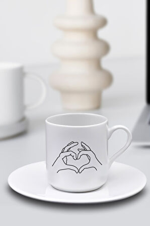 Çiftlere Özel 2'li Fincan & 2'li Bileklik Hediye Sepeti